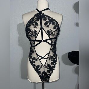 Victoria's Secret Black Strappy Design